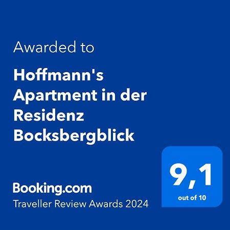 Hoffmann'S Apartment In Der Residenz Bocksbergblick Goslar Eksteriør billede